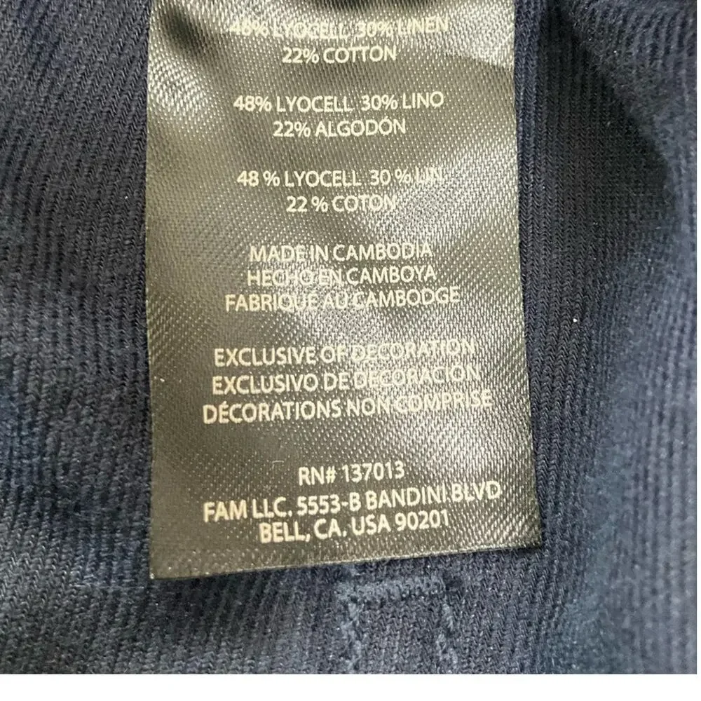 Banana Republic Women’s Tapered Ankle Pull on Pants Size Large NWT